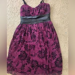 Trixxi purple dress